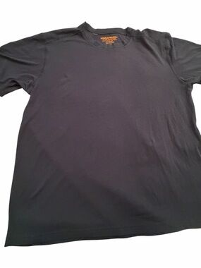 MPG Apparel short-sleeve Navy Crewneck Flame Resistant T Shirt-Size Large